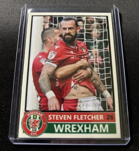 WREXHAM TEAM SET 12 CARDS ACEO ART CARD MY ORIGINAL DESIGN VINTAGE STYLE - Picture 7 of 12