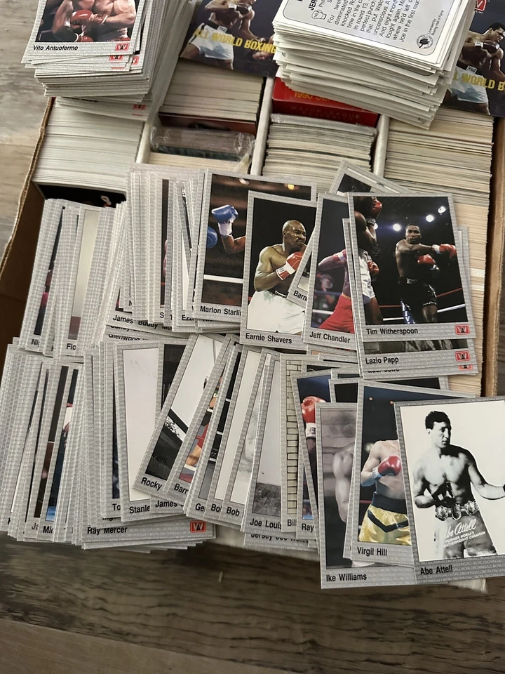 1991 All World Boxing Cards Complete Your Set you u Pick List 1-149 Muhammad Ali - Image 3 of 4