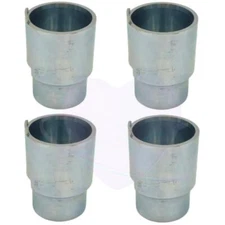 4 PCS 50mm Lifts Extension Raising Columns Truck Adapters for Lift Trays