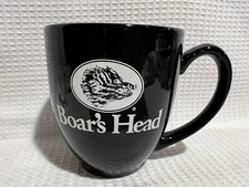 M-Ware “Boar’s Head” Black/White Logo Advertising Collector Mug