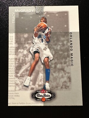 2002-03 Fleer Box Score Tracy McGrady #89. Magic