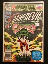 Daredevil #177 1981 Newsstand High Grade 7.0 Marvel Comic Book CL53-135