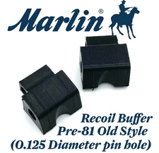 2x Old Style Pre-81 Marlin Recoil Buffer (0.125 Diameter Pin hole) New Soft TPU 