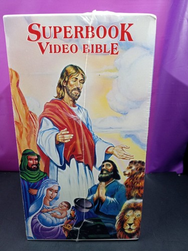 Superbook Video Bible VHS New Sealed Four Video Tape Set NIP NIB - 第 5/6 張圖片