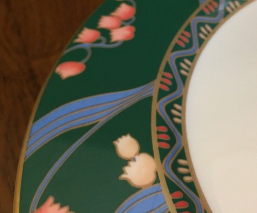 Mikasa Spring Fantasy Dinner Plate Bone China Gorgeous! Narumi Japan - Picture 12 of 12