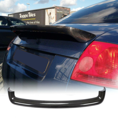 #ad #ad For Audi TT Mk1 Type 8N 1998 2006 Carbon Fiber Rear Trunk Spoiler Tail Lid Wing $168.99