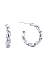 Do Everything in Love 14K Gold/White Gold Dipped Post Earrings Post 2cm