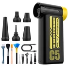 300,000 RPM Compressed Air Duster Rechargeable Electric Air Blower with 8 Speed