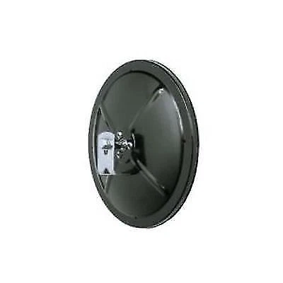 CIPA 48500 Black Round 5" Full-Sized Convex HotSpot Mirror