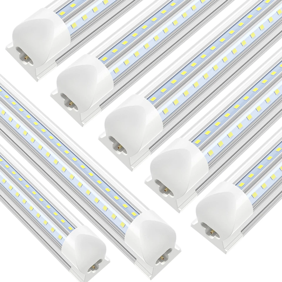 2FT 4FT 5FT 6FT 8FT LED Shop Light Fixtures T8 LED Tube Lights 14W~120W Garage - Image 3 of 4