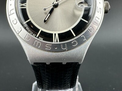 スォッチ　オートマティック 1994 Swatch Irony Date Quartz Watch Aluminum Case 36mm