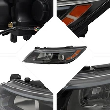 for 2014-2015 Kia Optima Headlight Headlamp Halogen Driver Left Side Front Lamp