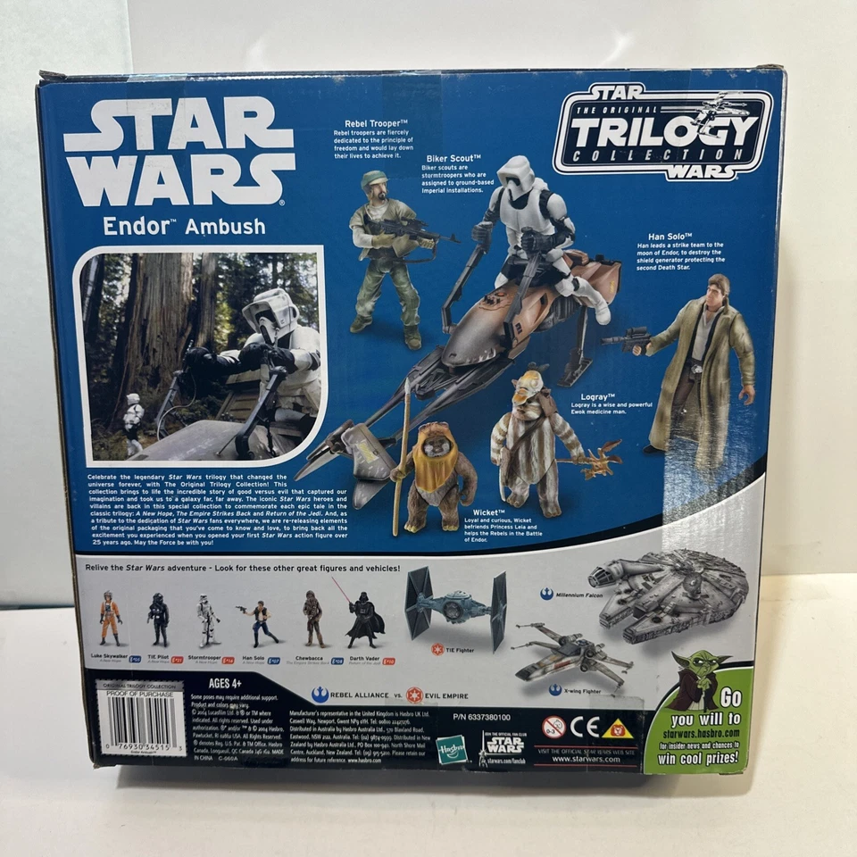 Набор экшн-фигурок Star Wars Hasbro Endor Ambush коллекция Original Trilogy - Изображение 2 из 2