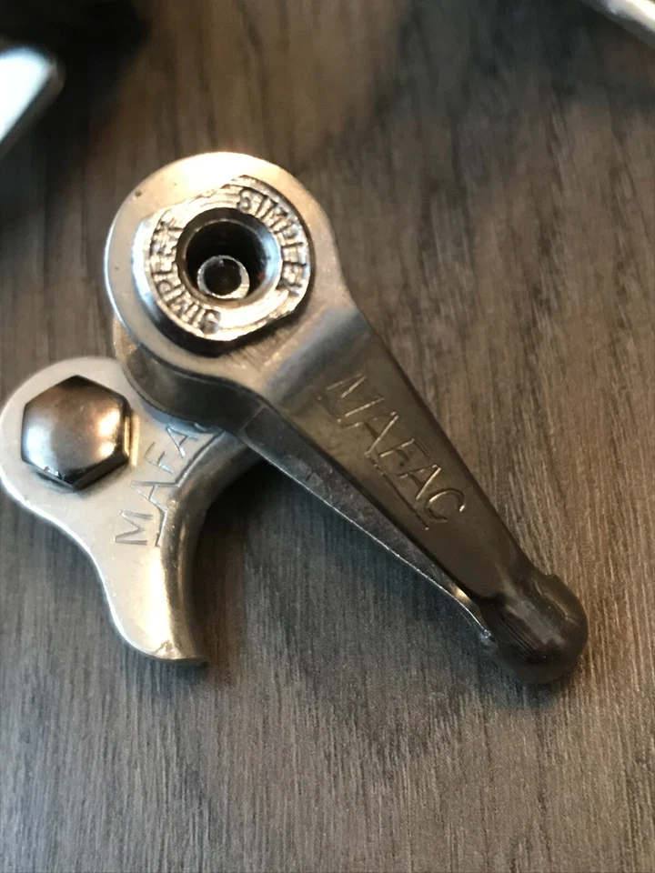 Etrier de frein PEUGEOT MAFAC vélo vintage 1960s France brake calipers bicycle 1 - Photo 3/4