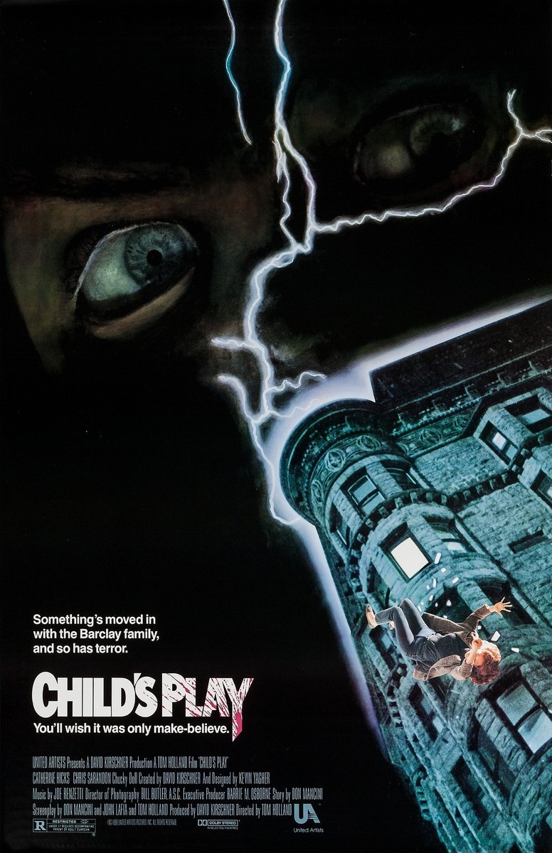 チャイルド・プレイ　ポスター Child's Play movie poster : 11 x 17 inches : Chucky Doll. Horror