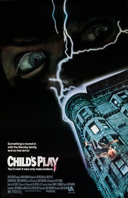 Child's Play movie poster : 11 x 17 inches : Chucky Doll. Horror