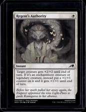 Regent's Authority - 32 - NEO - NM - MTG Magic the Gathering