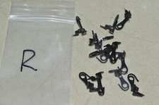 HO scale PARTS lot set pack of 12 plastic horn hook couplers Roundhouse