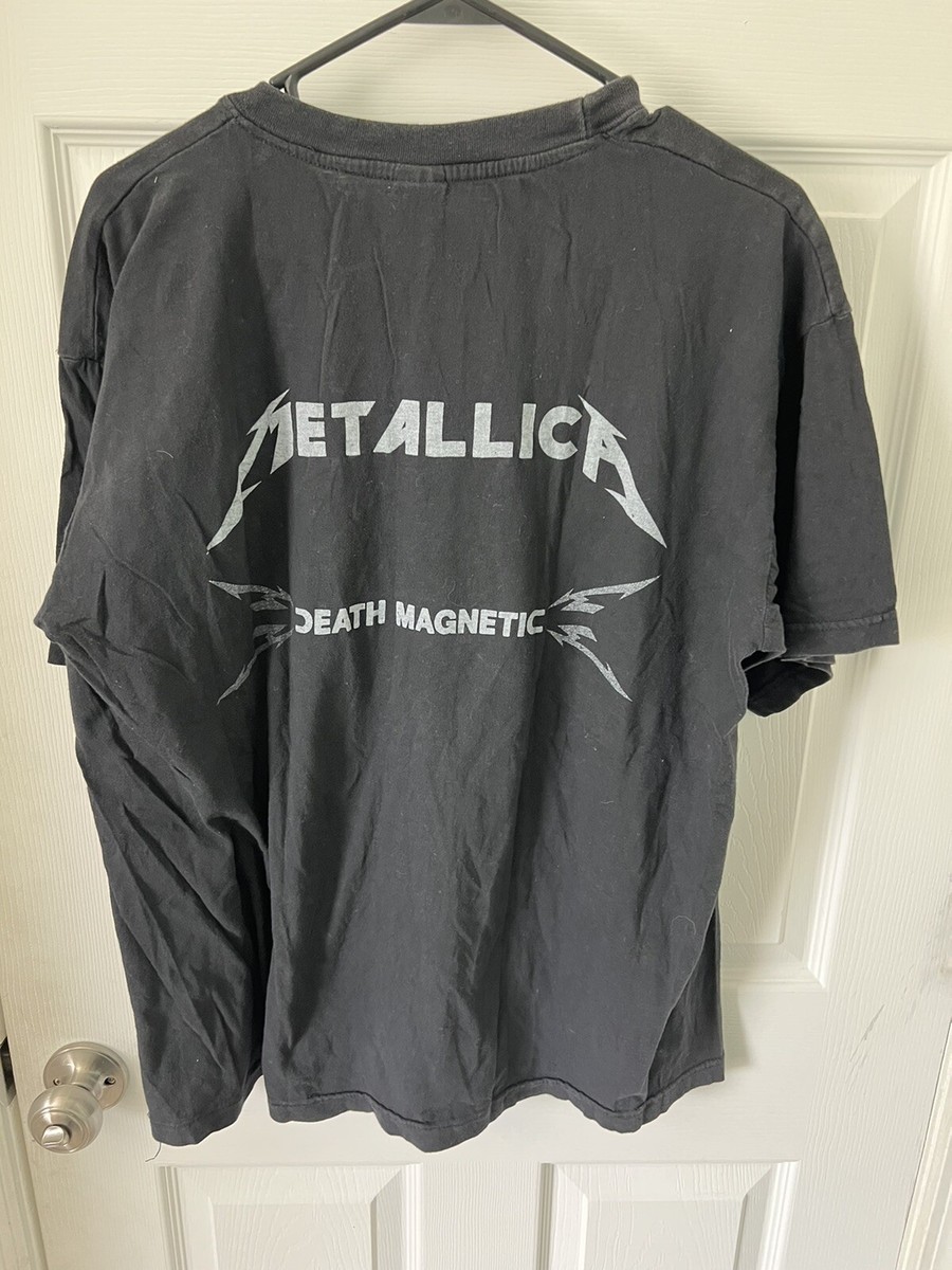 Metallica Death Magnetic Black Short Sleeve T- Shirt Size XXL | eBay
