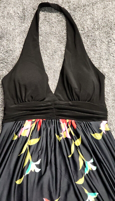 halter high neck mini dress Hallie Satin Halter Neck Mini Dress Small main image 0