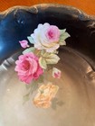 Antique THREE CROWN China Germany Porcelain Bowl Roses 9 inch — photo 5