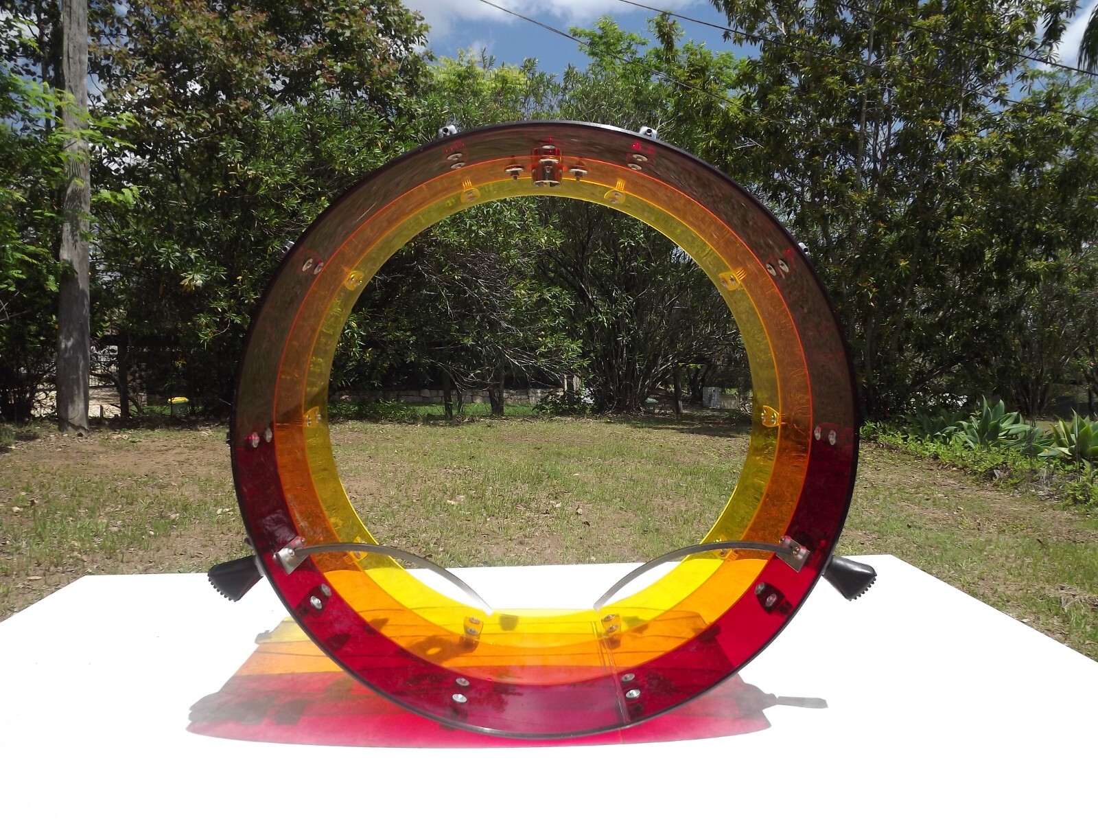 Ludwig Tequila Sunrise Vistalite 1976 original eBay