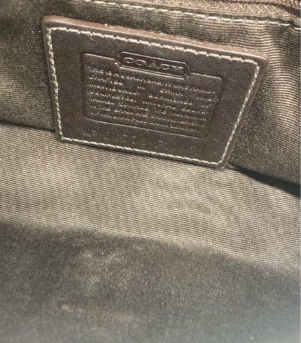 Coach Vintage Soho British Tan/Brown Leather Hobo Shoulder Bag-F10909 - Picture 9 of 10