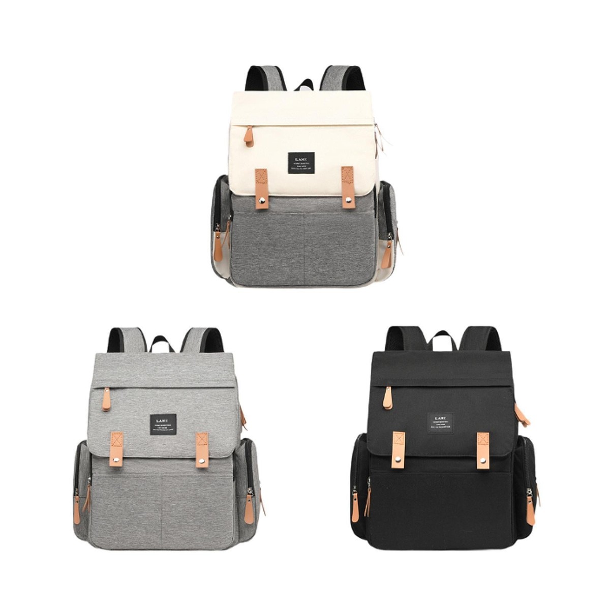 Diaper Bag Backpack Baby Essentials Travel Bag Multifunctional