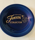 Genuine Fiesta Collector 10 1/2" Plate Blue Excellent Condition