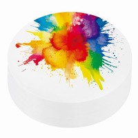 100 BläTter Aquarellpapier Rund 6 Zoll, 140Lb/300 Gsm, Kaltgepresst