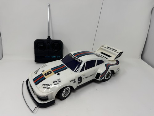 Vintage Radio Shack Porsche 935 Turbo RC Car Original Box