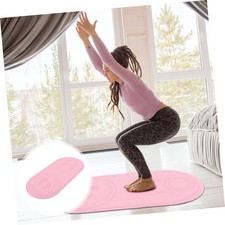 Shock Absorbing Jump Rope Mat, Double Side Non Slip Fitness Mat for Home