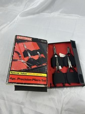 Very Rare Mint Craftsman France Spring Loaded Pliers Set 4pc No 9-45194