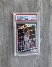 2019 Panini Mosaic Nikola Jokic Got Game PSA 10 Denver Nuggets GEM MINT #19 NBA