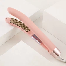 Hair Curler Fluffy Splint Flat Iron Curling Corrugated Electric Hair Crimp New