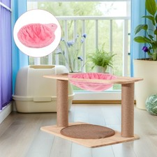 Cat Hammock Bed: Plush Hanging Cat Bed - Soft Kitten Nest for Trees  Shelves -