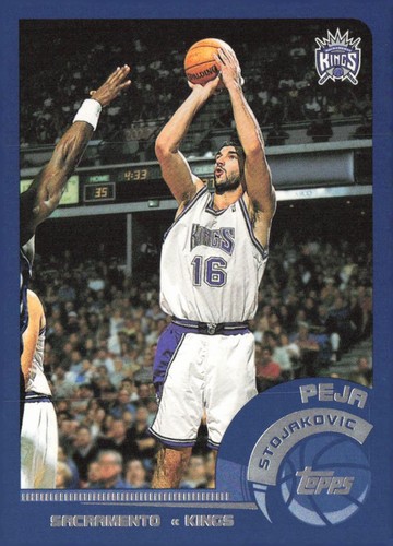 2002-03 Topps #6 Peja Stojakovic - Bild 1 von 2