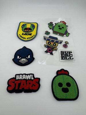 brawl star sticker and patch 2019 lot rare