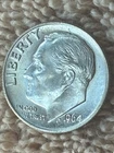 1964 BU Roosevelt Dime 10C Silver Circulated Uncertified Collectible Coin (78)