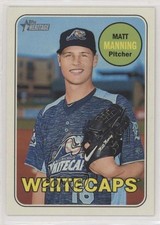 2018 Topps Heritage Minor League Edition Glossy Matt Manning #162 8we