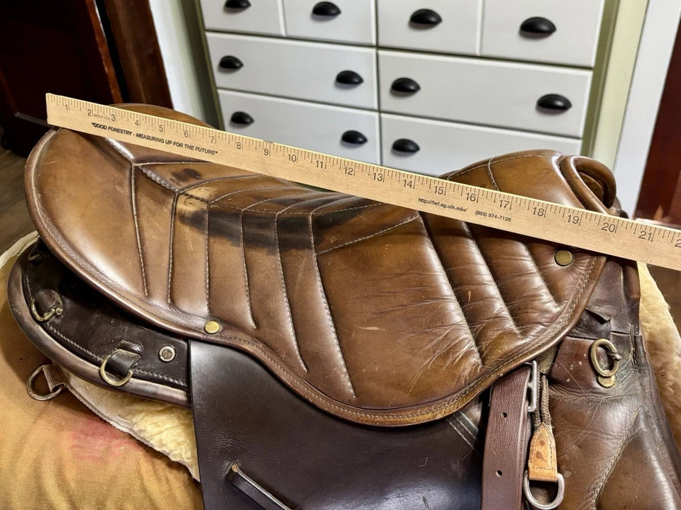 "Silla de montar inglesa de sendero/resistencia estilo maratón de 19"" - Paquete completo" Foto 4 de 4