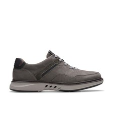 Clarks Un Briley Vibe Mens Gray Wide Oxfords Lace Ups Casual Shoes