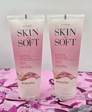 Avon Skin So Soft Gelled Body Oil Soft  Sensual  x2 Tubes 6.76 oz Ea  SEALED