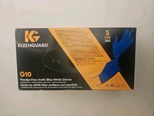 KleenGuard G10 Blue Disposable Nitrile Gloves Size: S (Box/200)