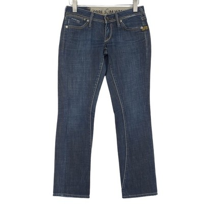 Vintage G-Star Jeans Core Slim Damen Gerade Dl0 Größe W29 L32