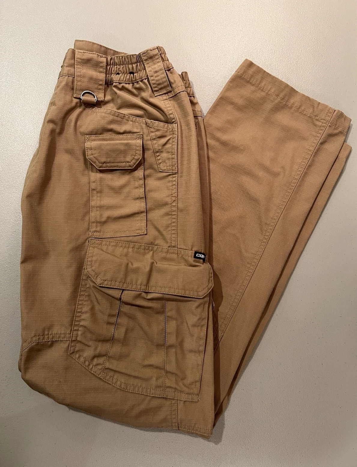 CQR Tactical Pants Men's 32x34 Raider Mag Cougar Ripstop Cargo Water Resistant