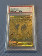 Mega Charizard X ex 130/094 Me02: Phantasmal Flames Holo PSA 8