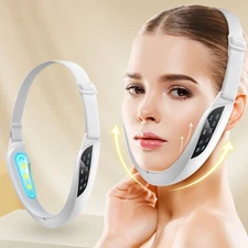 Electric V Line Face Slimming Double Chin Reducer Face Lifting Belt Anti-Wrinkle