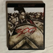 300 2006 4K Ultra HD Blu-ray 2-Disc US Release Gerard Butler Lena Headey