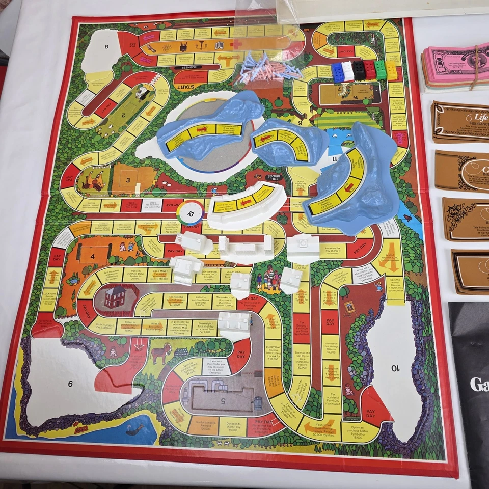 Vintage 1978 Game Of Life MB Games Complete And In Excellent Condition - Image 2 of 4